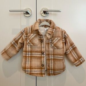 Carter's Cozy Toddler Plaid Shearling Jacket